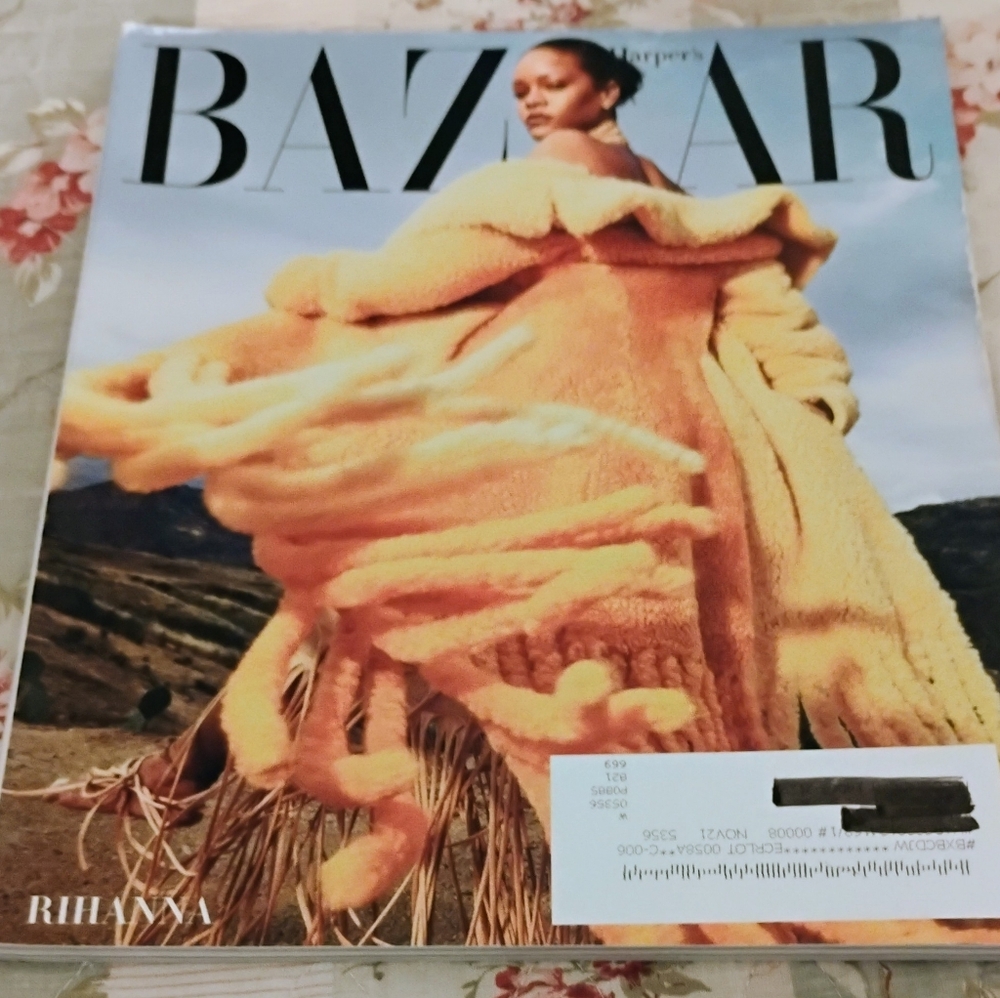 Harper’s Bazaar September issue Rihanna cover